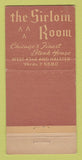 Matchbook Cover - Stock Yard Inn Chicago IL WEAR 30 Strike