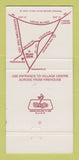Matchbook Cover - Falls Landing Seafood Restaurant Great Falls VA 30 Strike