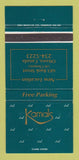 Matchbook Cover - Kamals Ottawa ON 30 Strike