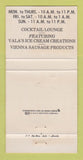 Matchbook Cover - DB Kaplan's Deli  WEAR 30 Strike