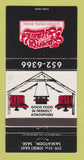 Matchbook Cover - Taverna Italian Restaurant Saskatoon SK 30 Strike