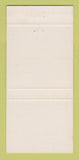 Matchbook Cover - Hoffmann's Supper Club Milwaukee WI 30 Strike