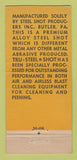 Matchbook Cover - Tru Steel Shot Butler PA 30 Stick