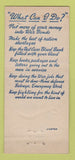Matchbook Cover - Labtex Fabrics New York City Cantor Greenspan WEAR 30 Stick