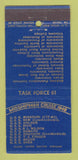 Matchbook Cover - Midshipman Cruise 1949 Navy WEAR 30 Stick