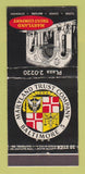 Matchbook Cover - Maryland Trust Company Baltimore MD 30 Stick