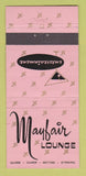 Matchbook Cover - Mayfair Lounge Green Bay WI 30 Stick