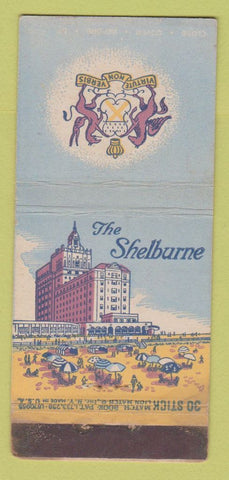 Matchbook Cover - Shelburne Hotel Atlantic City NJ WEAR 30 Stick