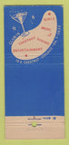 Matchbook Cover - Club 19 Chicago IL WEAR 21 Strike Feature