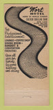 Matchbook Cover - Wort Hotel Jackson Hole WY 30 Stick