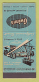 Matchbook Cover - Gwinn's Restaurant Pasadena CA 30 Stick