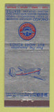 Matchbook Cover - Northwest Airlines Air Mail WWII Chicago IL WEAR 30 Stick