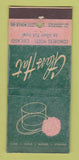 Matchbook Cover - Congress Hotel Chicago IL Glass Hat WORN 30 Stick