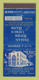 Matchbook Cover - Indian River Citrus Bank Vero Beach FL  30 Stick