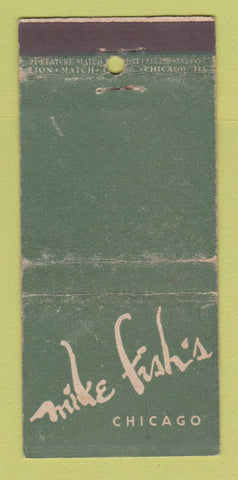 Matchbook Cover - Mike Fish's Chicago IL Restaurant WEAR 30 Stick