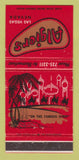 Matchbook Cover - Algiers Hotel Casino Las Vegas NV 30 Strike