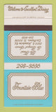 Matchbook Cover - Fountain Blue Restaurant Des Plaines IL 30 Strike