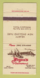 Matchbook Cover - Fagan's Restaurant Stratford CT WEAR 30 Strike