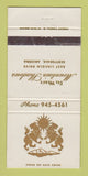 Matchbook Cover - Del Webb's Mountain Shadows Scottsdale AZ  30 Strike