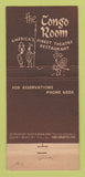 Matchbook Cover - Hotel Sahara Casino Las Vegas NV 21 Strike Feature