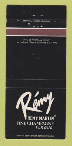 Matchbook Cover - Remy Martin Champagne Cognac Liquor 30 Strike