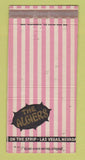 Matchbook Cover - Algiers Hotel Casino Las Vegas NV WEAR 30 Strike