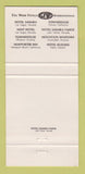 Matchbook Cover - Del Webb's Sahara Tahoe Casino Hotel Lake Tahoe NV 30 Strike