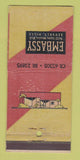 Matchbook Cover - Embassy Beverly Hills CA Restaurant WEAR 30 Stick