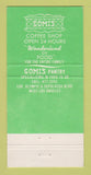 Matchbook Cover - Gomi's Coffee Shop West Los Angeles CA 30 Strike