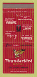 Matchbook Cover - Tunderbird Hotel Las Vegas NV 30 Strike
