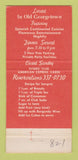 Matchbook Cover - El Tio Pepe Spanish Restaurant Washington DC 30 Strike