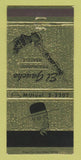 Matchbook Cover - El Gaucho Restaurant Seattle WA 30 Strike