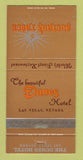 Matchbook Cover - Dunes Hotel Casino Las Vegas NV Sultan's Table WEAR 30 Strike