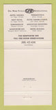Matchbook Cover - Del Webb's Newporter Inn Newport Beach CA 30 Strike