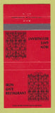 Matchbook Cover - Iron Gate Restaurant Belmont CA 30 Strike