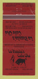 Matchbook Cover - La Posada's Cafe Ole Frankfort Chicago Ridge IL WEAR 30 Strike