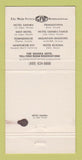Matchbook Cover - Del Webb's Hotel Sahara Casino Las Vegas NV 30 Strike