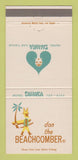 Matchbook Cover - Sahara Casino Las Vegas NV girlie Don Beachcomber 30 Strike