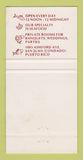 Matchbook Cover - Gran Segovia Seafood Palace San Juan Puerto Rico 30 Strike