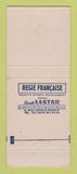 Matchbook Cover - Joseph Vandame Wine Liquor France