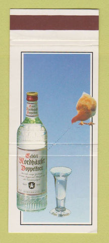 Matchbook Cover - Echter Nordhauser Doppelkorn Liquor WEAR