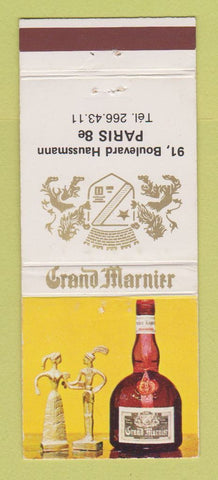 Matchbook Cover - Grand Marnier Liquor Paris France WEAR