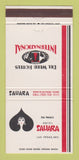 Matchbook Cover - Del Webb's Hotel Sahara Casino Las Vegas NV 30 Strike