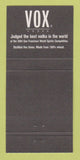 Matchbook Cover - Automatic Slims Miami FL Nite Club Vox Vodka 30 Strike