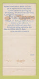 Matchbook Cover - Royal Salute Scotch Whiskey STAINED 30 Strike