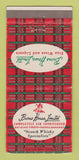 Matchbook Cover - Burns House Liquor Bahamas? 30 Strike