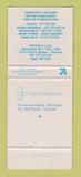 Matchbook Cover - Martini Liquor France Hotels WEAR