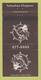 Matchbook Cover - The Galleon Restaurant St Charles IL WEAR 30 Strike