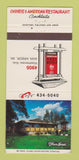 Matchbook Cover - Four Seas Chinese Restaurant Ann Arbor MI 30 Strike