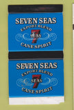 Matchbox - Seven Seas Cane Spirit Liquor Rum PLASTIC WEAR